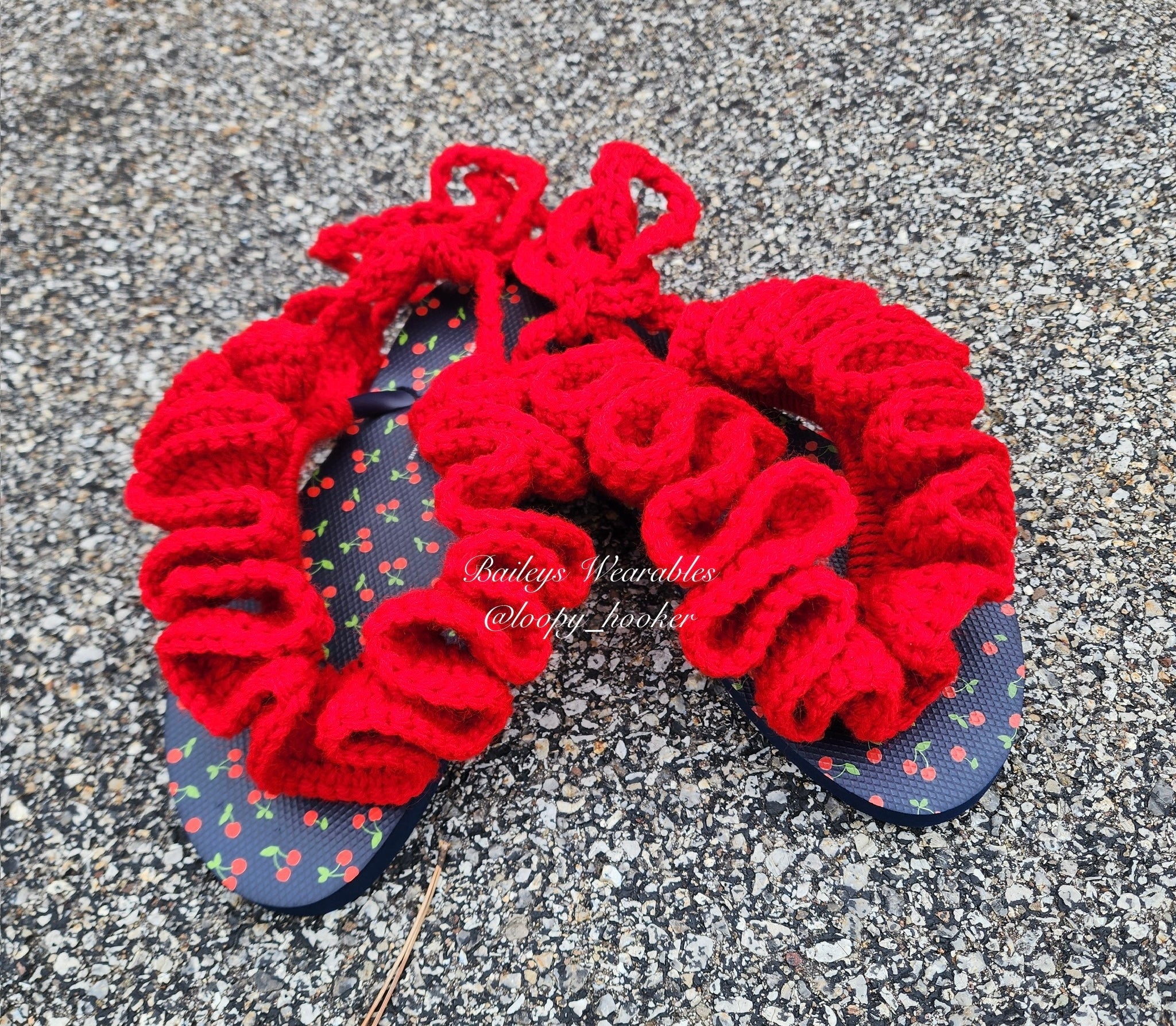 Ruffle Sandals