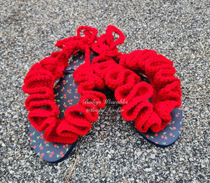 Ruffle Sandals